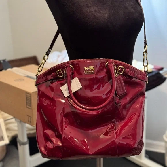 NWT Coach Patton Leather handbag and Wallet